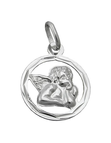 Hängsmycke Angel In Circle Silver 925