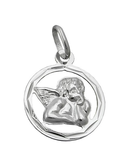 Hängsmycke Angel In Circle Silver 925