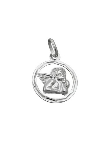 Hängsmycke Angel In Circle Silver 925