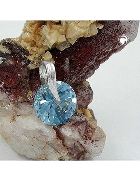 Hängsmycke Aquamarine Silver 925