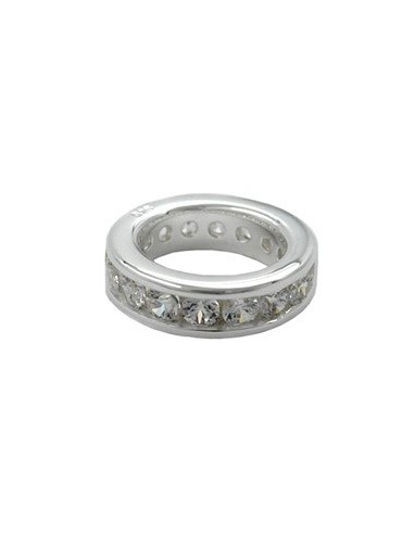 Hängsmycke Baptismal Ring Cubic Zirconia Silver 925