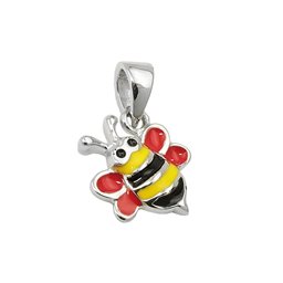 Hängsmycke Bee Multi-Colored Silver 925