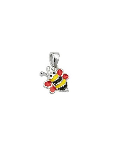 Hängsmycke Bee Multi-Colored Silver 925