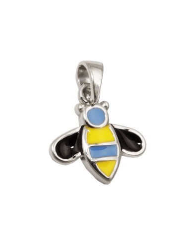 Hängsmycke Bee Multi-Colored Silver 925
