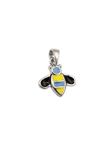 Hängsmycke Bee Multi-Colored Silver 925