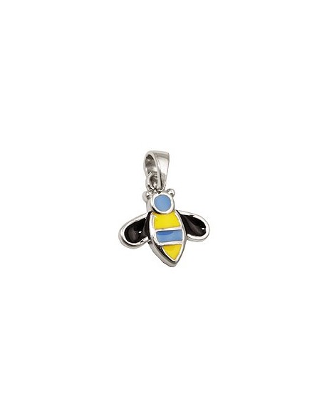 Hängsmycke Bee Multi-Colored Silver 925