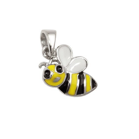 Hängsmycke Bee Multi-Colored Silver 925