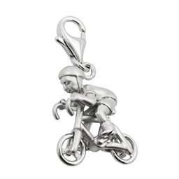 Hängsmycke Berlock Biker Silver 925