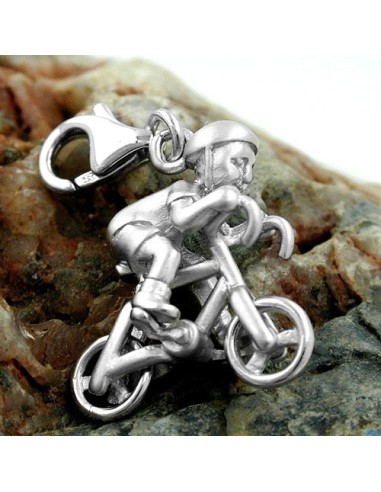Hängsmycke Berlock Biker Silver 925