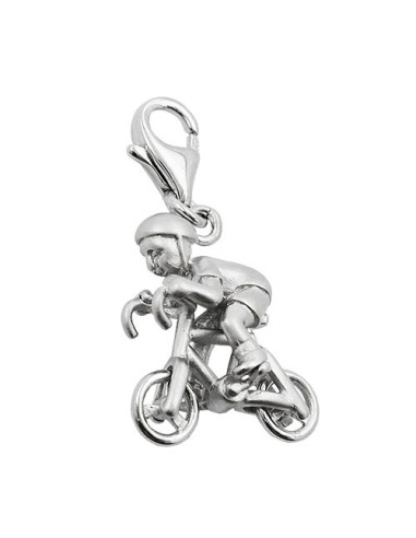 Hängsmycke Berlock Biker Silver 925