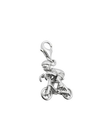 Hängsmycke Berlock Biker Silver 925