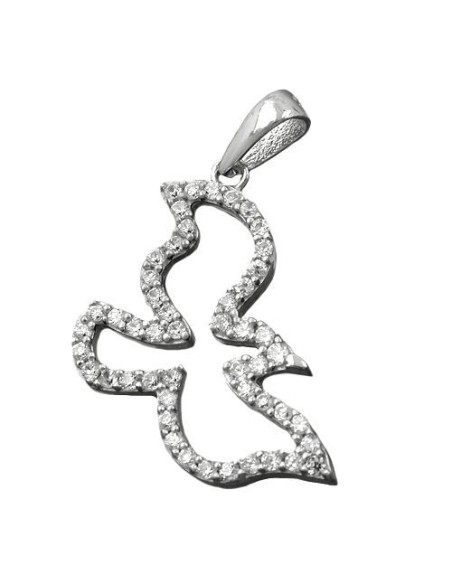 Hängsmycke Bird With Zirconia Crystals Silver 925