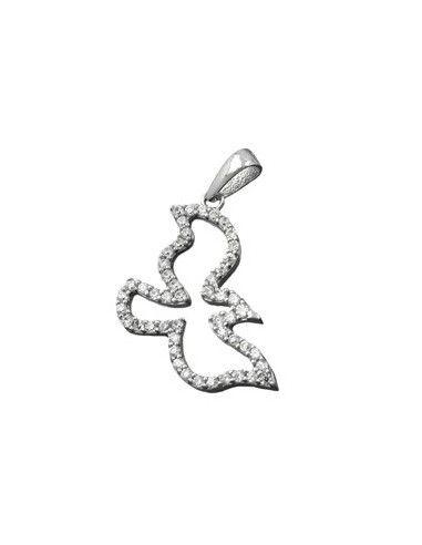 Hängsmycke Bird With Zirconia Crystals Silver 925