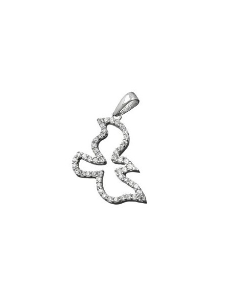 Hängsmycke Bird With Zirconia Crystals Silver 925