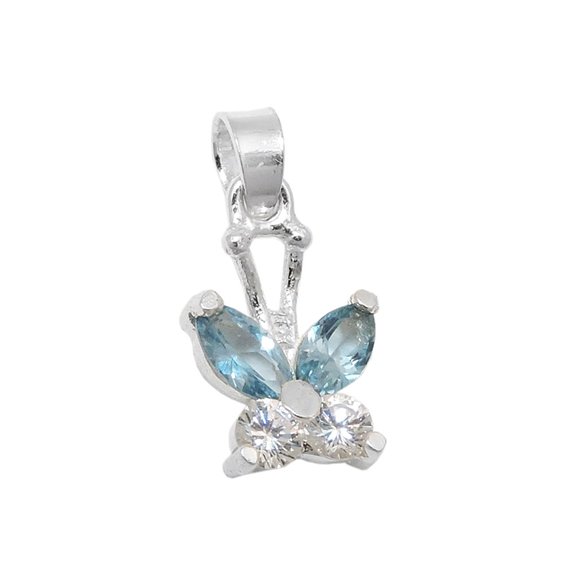 Hängsmycke Butterfly Zirconia Silver 925