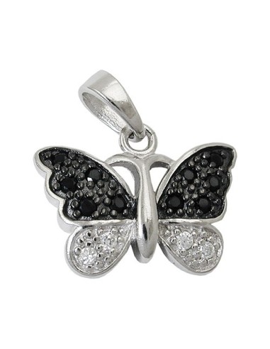 Hängsmycke Butterfly Zirconia Silver 925