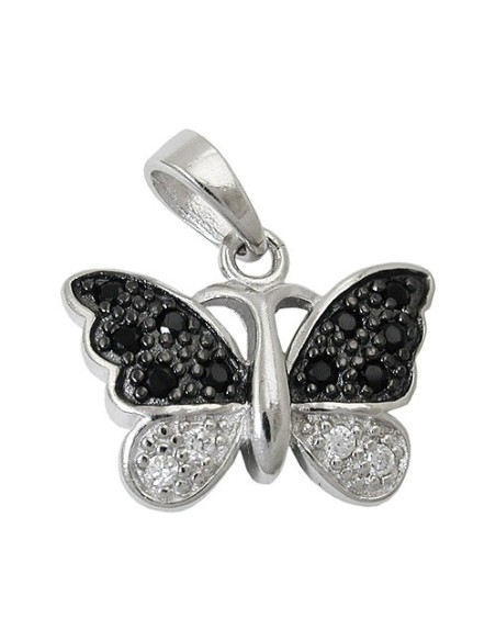 Hängsmycke Butterfly Zirconia Silver 925