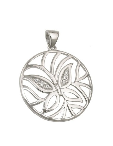 Hängsmycke Butterfly Zirconia Silver 925