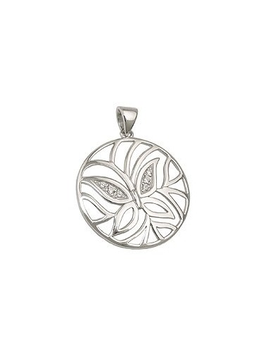 Hängsmycke Butterfly Zirconia Silver 925