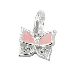 Hängsmycke Butterfly Zirconia Silver 925