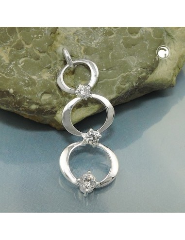 Hängsmycke Butterfly Zirconia Silver 925