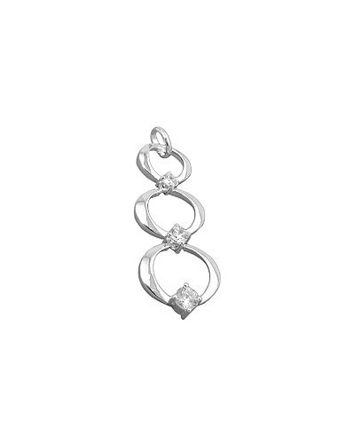 Hängsmycke Butterfly Zirconia Silver 925