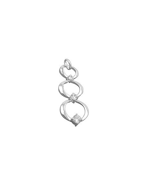 Hängsmycke Butterfly Zirconia Silver 925
