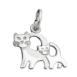 Hängsmycke Cats Silver 925