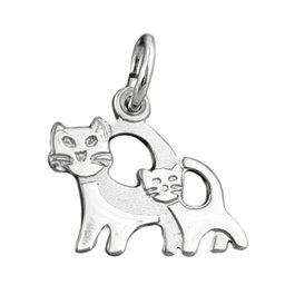 Hängsmycke Cats Silver 925