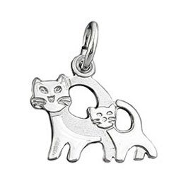 Hängsmycke Cats Silver 925