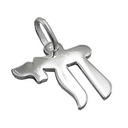 Hängsmycke Chai Symbol Silver 925