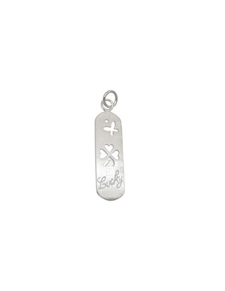 Hängsmycke Clover Leaf Lucky Silver 925