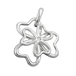 Hängsmycke Clover Leaf Silver 925