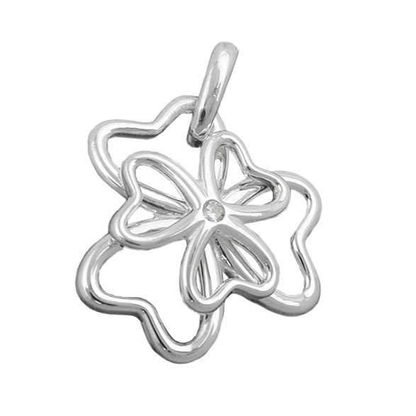 Hängsmycke Clover Leaf Silver 925