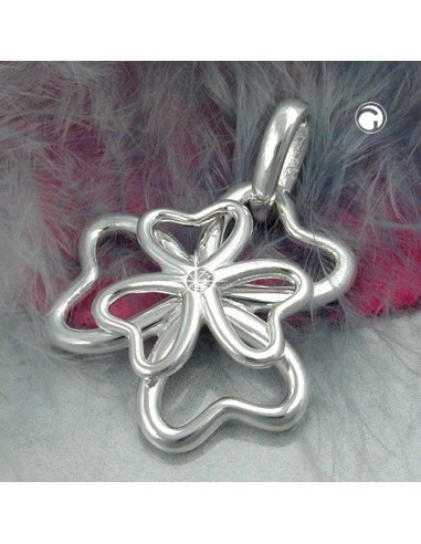 Hängsmycke Clover Leaf Silver 925