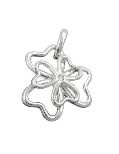Hängsmycke Clover Leaf Silver 925