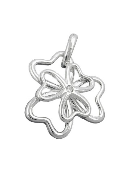 Hängsmycke Clover Leaf Silver 925