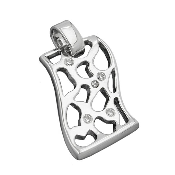 Hängsmycke Cubic Zirconia Silver 925