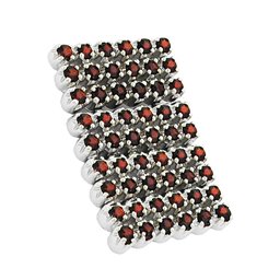 Hängsmycke Dark Red Silver 925