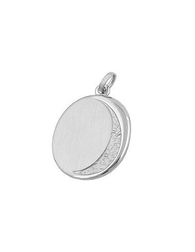 Hängsmycke Disk Engraveable Silver 925