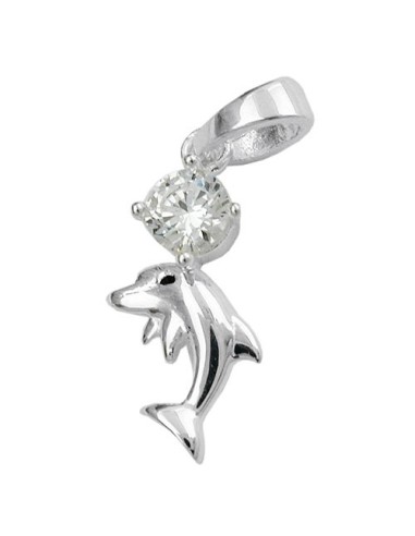 Hängsmycke Dolphin Zirconia Silver 925