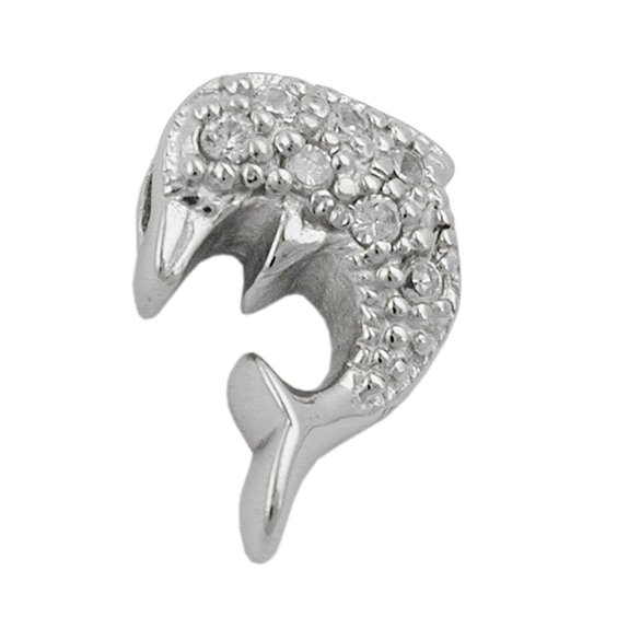 Hängsmycke Dolphin Zirconia Silver 925
