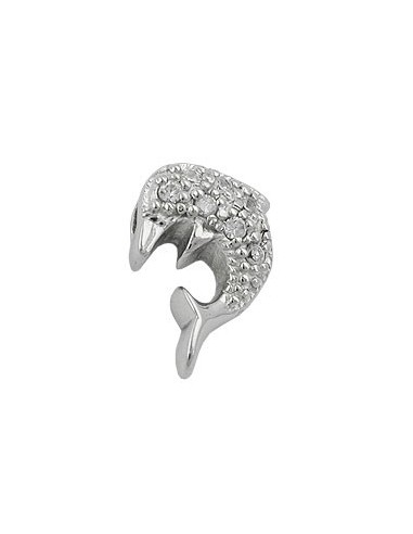 Hängsmycke Dolphin Zirconia Silver 925