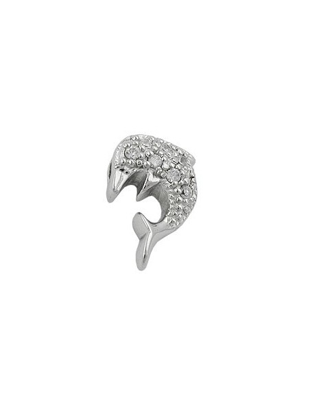 Hängsmycke Dolphin Zirconia Silver 925