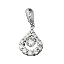 Hängsmycke Drop With Zirconia Silver 925
