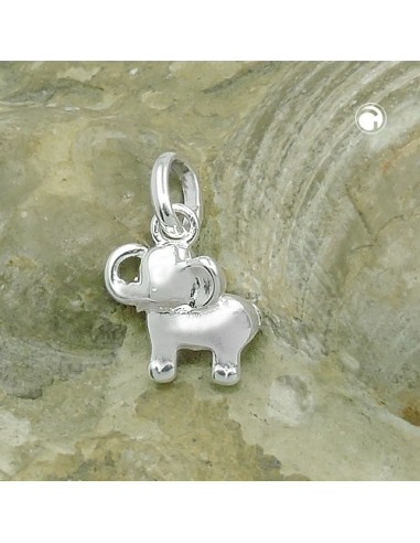 Hängsmycke Elephant Shiny Silver 925