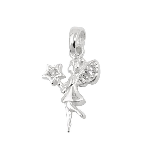Hängsmycke Fairy With Zirconia Silver 925