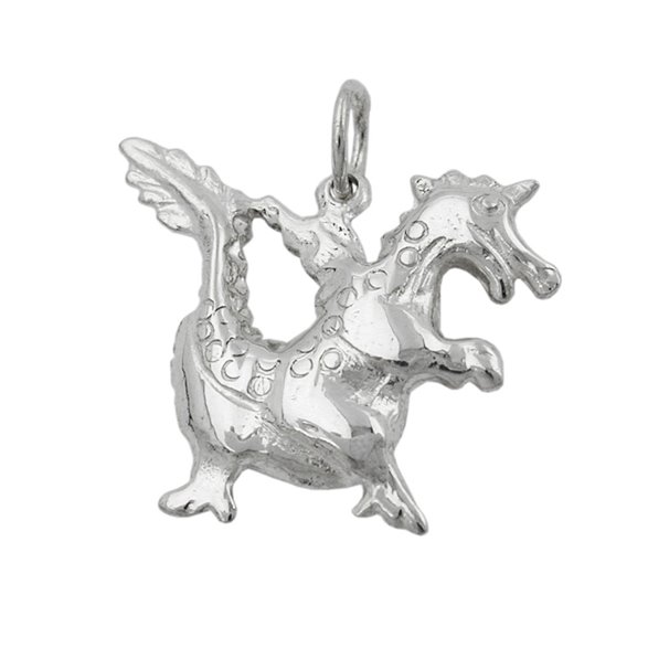 Hängsmycke Fairytale Dragon Silver 925