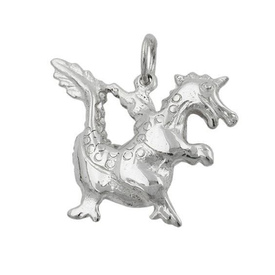 Hängsmycke Fairytale Dragon Silver 925