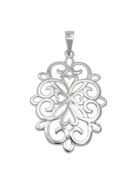 Hängsmycke Flower Of Life Silver 925